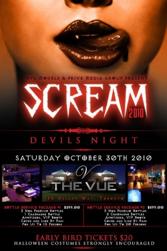 Scream 2010 Devil's Night Party